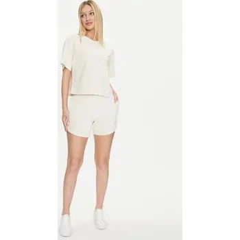 Pánské tričko Puma T-Shirt Ess Elevated 677947 Écru Regular Fit L