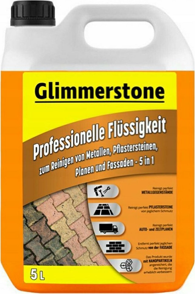 prostředek na čištění betonové dlažby GLIMMERSTONE 5l