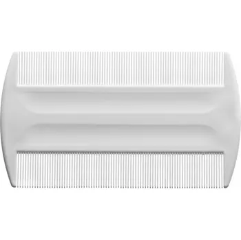 Eurostil 00443 Special NIt Comb plastový hřeben na vši, bílý
