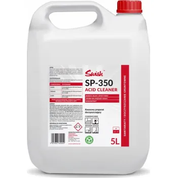 Čistič podlahy Swish Swish SP - 350 Kyselý přípravek na důkladné čištění podlah, 5l
