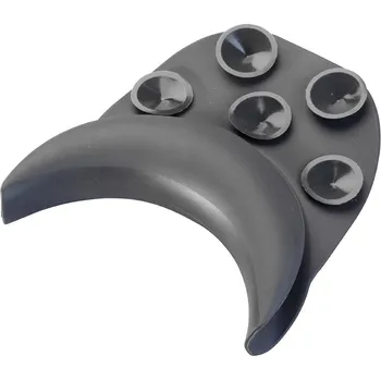 Umyvadlo Comair Neck cushion Silicone 7000788 - silikonový chránič krku na umyvadlo, černý