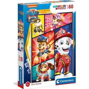 Puzzle Clementoni Puzzle 26105 PAW patrol 60 dílků