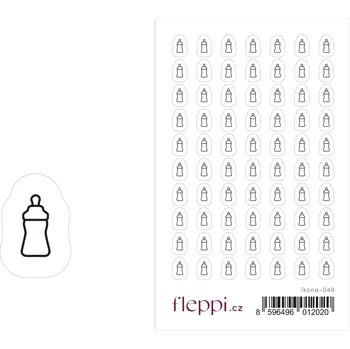Fleppi Samolepky ikonky – Lahvička