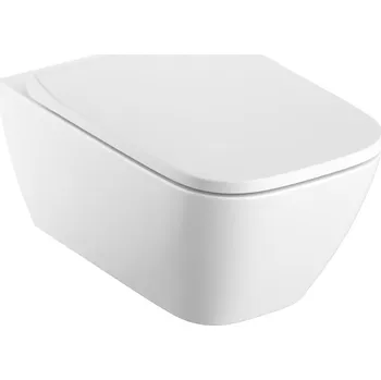 Klozet Geberit Smyle Square záchodová mísa závěsná bez splachovacího kruhu bílá 500.208.01.8