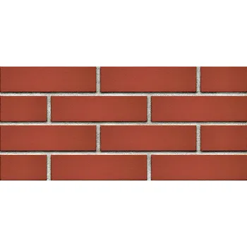 Obklad Fasádní pásek Klinker červená hladká 250x65x10 mm PASEKPRCE