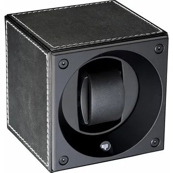 Natahovač hodinek SwissKubiK Kůže Single vínová