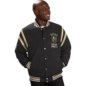 Pánská větrovka G-III Pánská bunda Vegas Golden Knights NHL Tailback Jacket Velikost: L