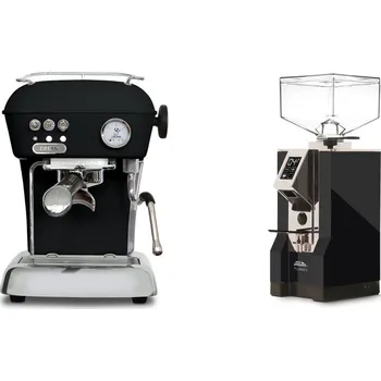 Kávovar Ascaso Dream ONE, Dark Black + Eureka Mignon Turbo, CR black