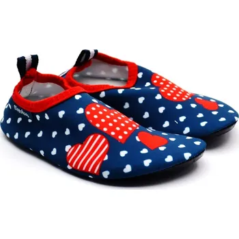 Boty do vody Barefoot boty do vody Playshoes 174911 srdce Velikost: 26-27