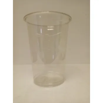 Jednorázové nádobí Kelímek na studené nápoje PET čirý 0,4 l 50 ks