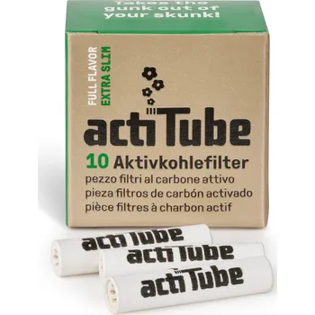 Uhlíkové filtry ActiTube EXTRA SLIM - balení 10ks