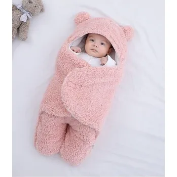 Dětská deka Dětská deka s medvídkem 01683 - Růžová