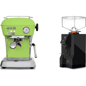 Kávovar Ascaso Dream ONE, Fresh Pistachio + Eureka Mignon Perfetto, BL…
