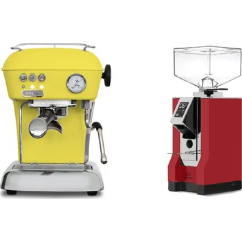 Kávovar Ascaso Dream ONE, Sun Yellow + Eureka Mignon Bravo, CR ferrari…