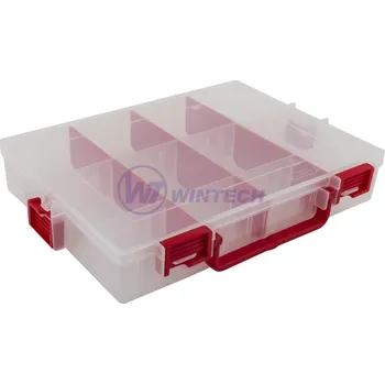 VISIBOX prázdný XL transparentní/červená