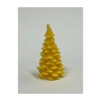 Svíčka Včelařství Thomayer Svíčka Stromeček z pravého včelího vosku 30g