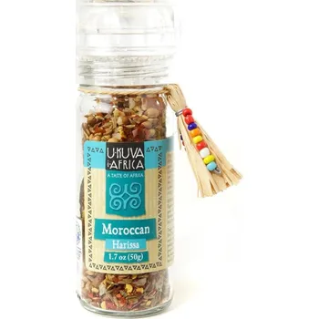 Koření Ukuva Mlýnek s kořením Harissa z Jižní Afriky, 50 g