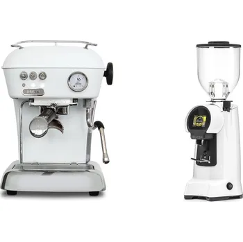 Kávovar Ascaso Dream ONE, Cloud White + Eureka Helios 65, white