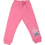 Dětské tepláky PRASÁTKO PEPPA světle růžové - různé velikosti Velikost: 110 - 116