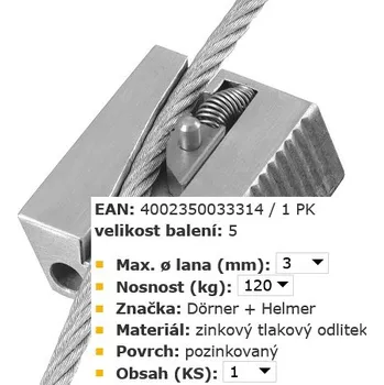 Zámek na kolo SCH Ruck-Zuck lankový zámek Varianta: Ruck-Zuck lankový zámek 3 mm, 1 ks