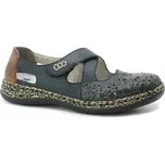 RIEKER 463H4-14 blue, dámská obuv vel.38