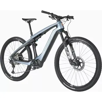 Elektrokolo PORSCHE eBike Cross 3rd Gen Jízdní horské elektrokolo karbonový rám stříbrná (Vyvinuté ve spolupráci s ROTWILD, design rámu Studio F. A. Porsche)