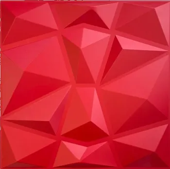 Obklad Obkladové panely 3D PVC DIAMANT červený DIAMANT červený