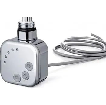 Topná tyč OLSEN SPA - Topná tyč BURGH s termostatem a časovačem - Barva topné tyče - Chrom, Typ připojení - Rovný kabel, Výkon topné tyče - 400 W RDOHT2RK40002