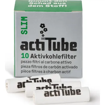 Příslušenství pro digestoř Uhlíkové filtry ActiTube SLIM - balení 10ks