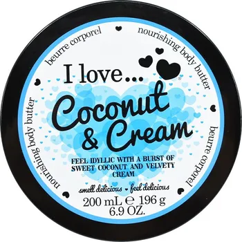 Tělové mléko I Love Coconut & Cream Nourishing Body Butter 200 ml