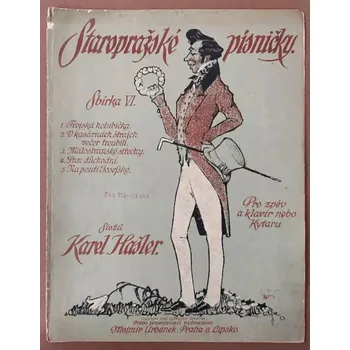 Poezie Karel Hašler - Staropražské písničky Sbírka VI