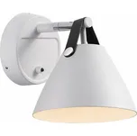 Nordlux Strap 15 (bílá) kov, kůže IP20 84291001