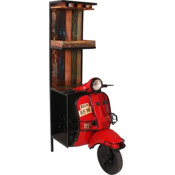 Vinotéka Vinotéka z recyklovaného skútru Vespa Represent