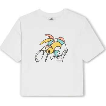 Dětské Tričko s krátkým rukávem O'NEILL ADDY GRAPHIC T-SHIRT 3850074-11010 – Bílá 152