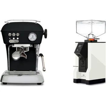 Kávovar Ascaso Dream ONE, Dark Black + Eureka Mignon Perfetto, BL white