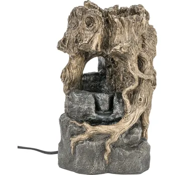 LIVARNO home Pokojová fontána na zvlhčování vzduchu s LED (skála)