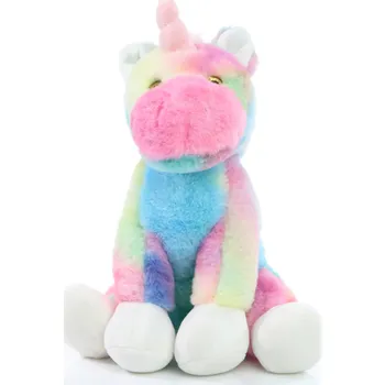 Hračka pro nejmenší Mbw Plyšová hračka - jednorožec M160821 Multicolour 25 cm