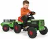 Dětské elektrovozidlo Injusa Tractor Basic 6V 636 zelený