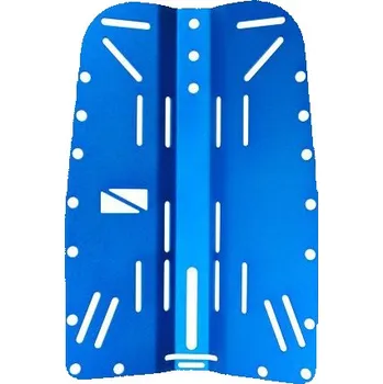 Kompenzátor vztlaku Backplate 3mm (hliník) Barva: Modrá