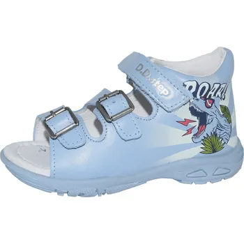 Dětská treková obuv D.D.step chlapecké sandály G290-41508M Barva: modrá, Velikost: 27