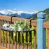 Zahradní stůl tectake Skládací stůl na balkon s mozaikou 75 x 62 x 65 cm