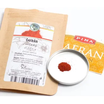 Koření Šafrán mletý 0,125 g (sáček)