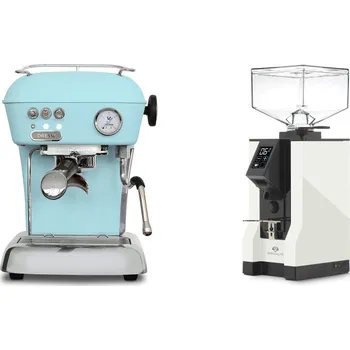 Kávovar Ascaso Dream ONE, Kid Blue + Eureka Mignon Specialita, BL white