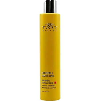 Vlasová regenerace TMT Milano Cristall Semi Di Lino Shampoo Capelli Ricci 250 ml