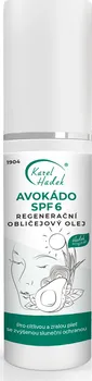 Pleťový olej Aromaterapie Karel Hadek Regenerační obličejový olej avokádo SPF6  30 ml