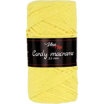 Příze Příze Vlna Hep Cordy Macrame 2,5 mm 8184