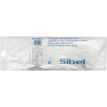Sibel Disposable Apron 98cm x 74cm 20 ks