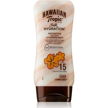 Stínicí technika Hawaiian Tropic Silk Hydration hydratační krém na opalování SPF 15 180 ml