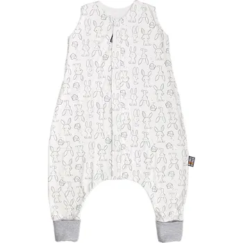 Kojenecký overall Kaarsgaren Letní spací pytel 80 cm s nožičkami zajíčci