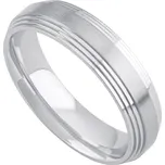 L´AMOUR prsten snubní pro muže z chirugické oceli obvod 62 mm